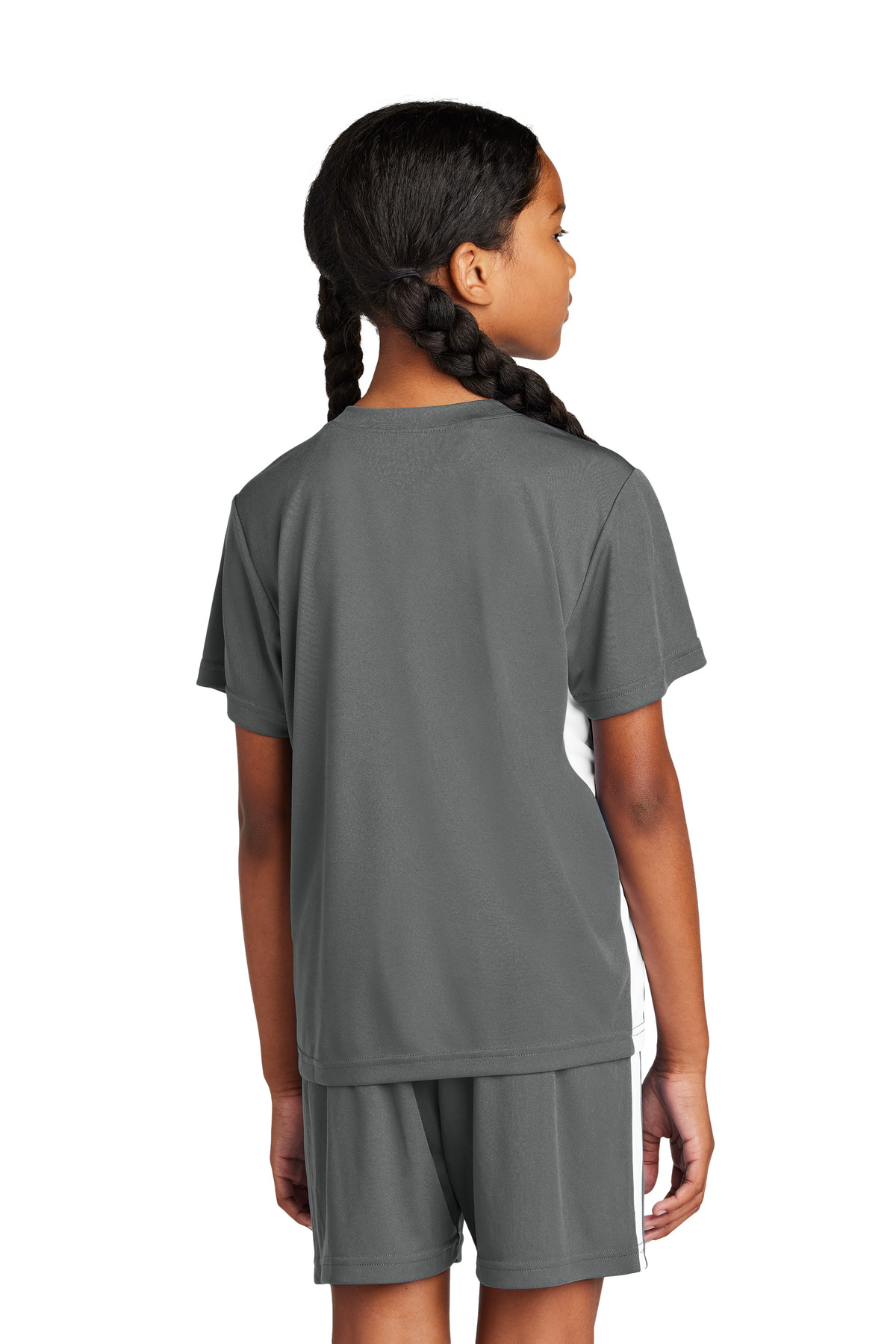 Sport-Tek Youth Competitor United V-Neck YST101 15