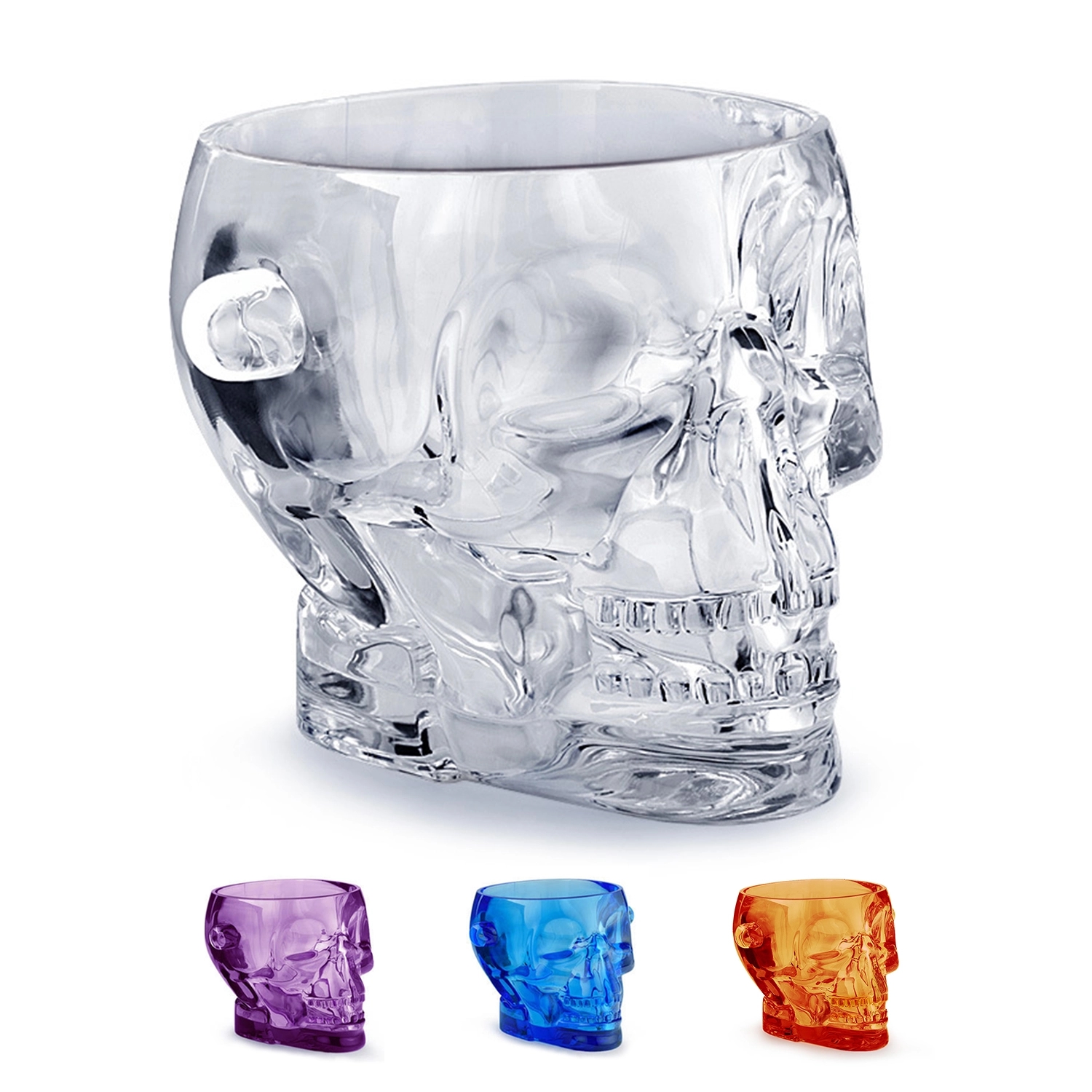 50Oz Skull Beer Ice Bucket 2