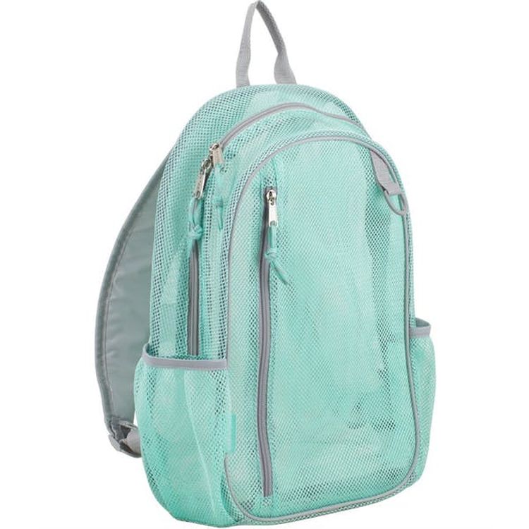 17" Classic Metro Mesh Backpack - Mint with Gray 2