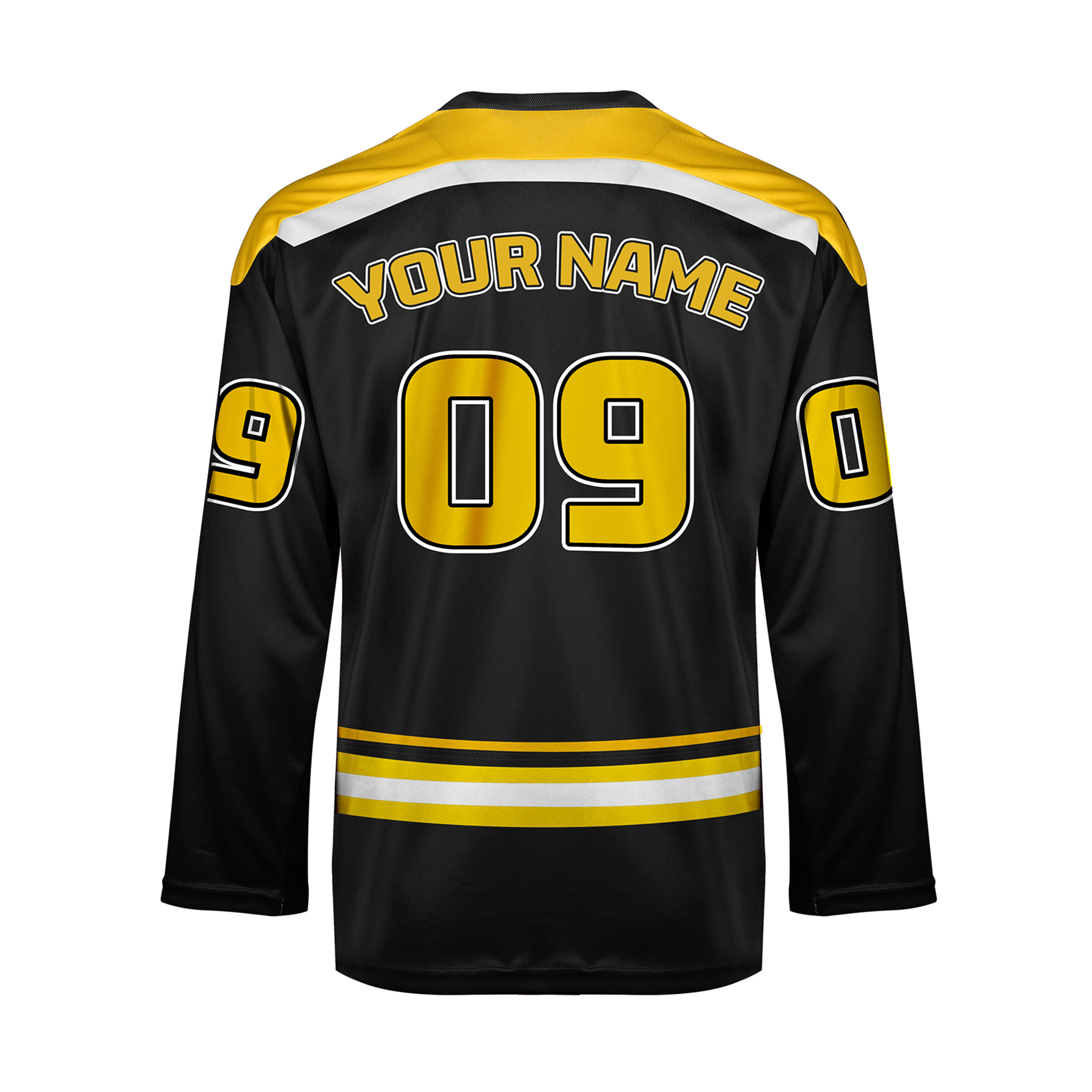 Custom Performance Personalized Ice Hockey Jersey W/Lace (Full Color Dye Sublimated) 4
