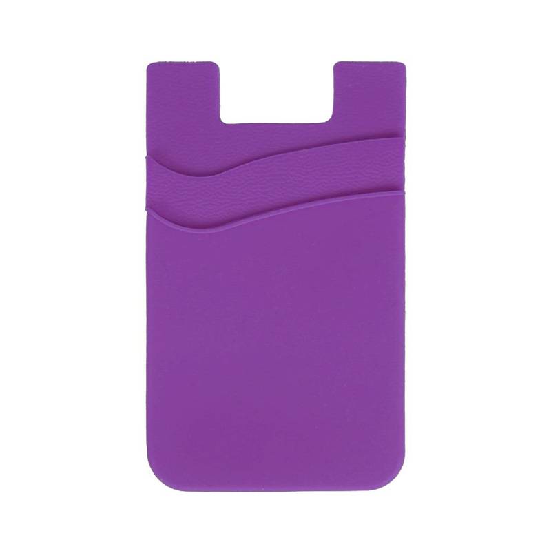 Double Pocket Silicone Phone Wallet 4