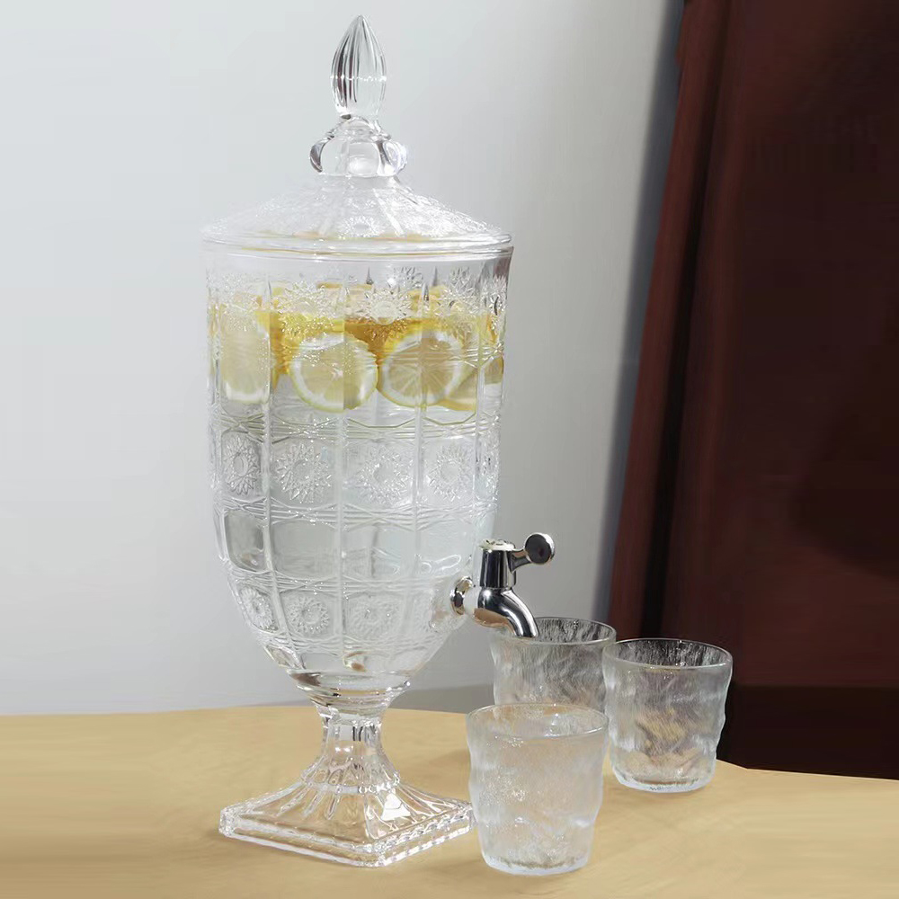 Glass Fruit Juice Pot Lid 4