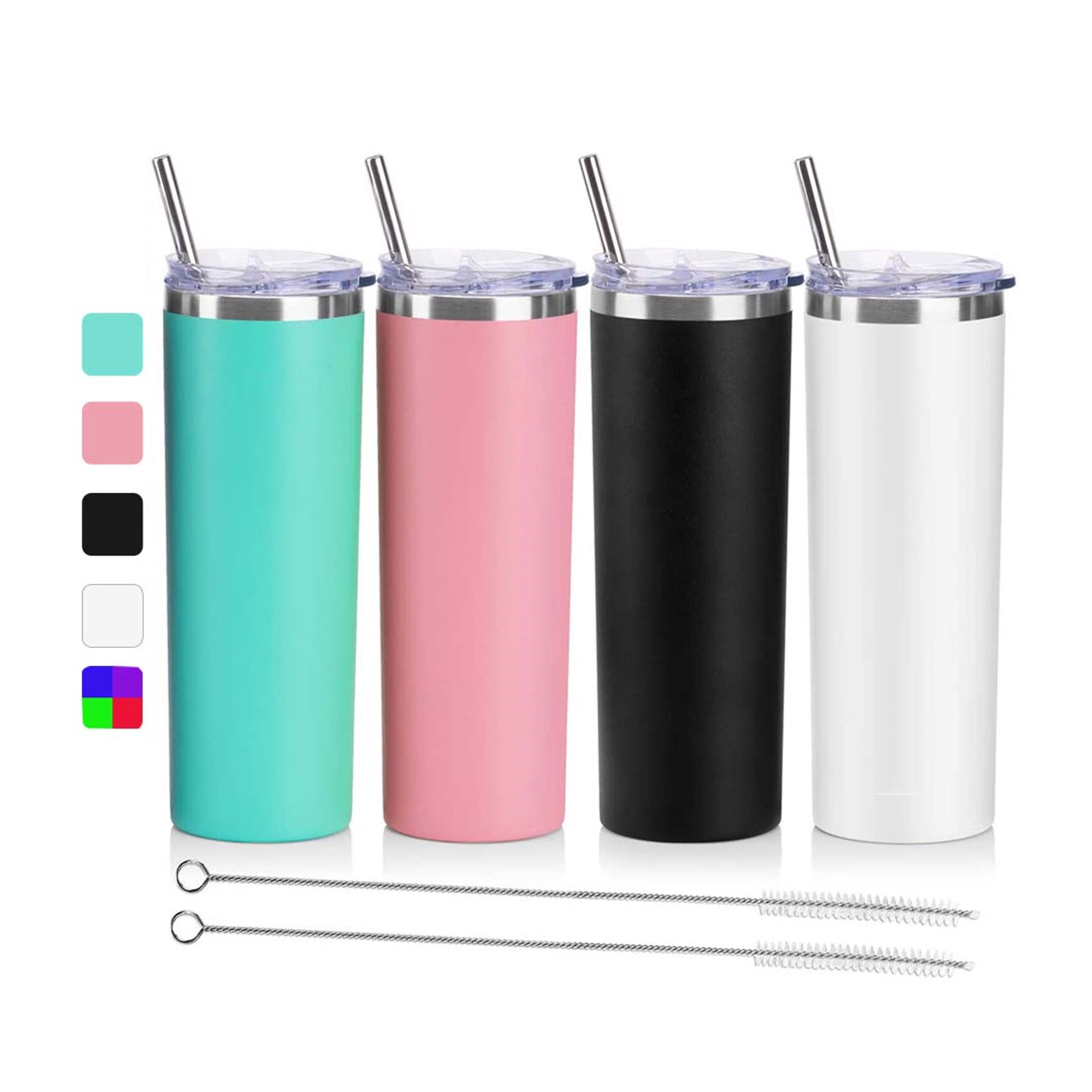 Colma Vacuum Tumbler w/Straw 3