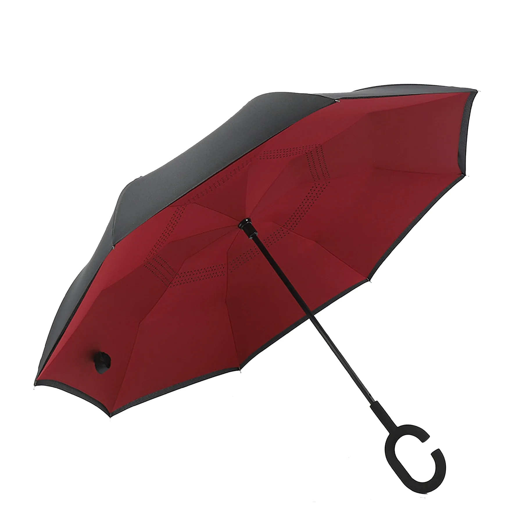 Windproof Inverted Reverse Upside Down Umbrella 4