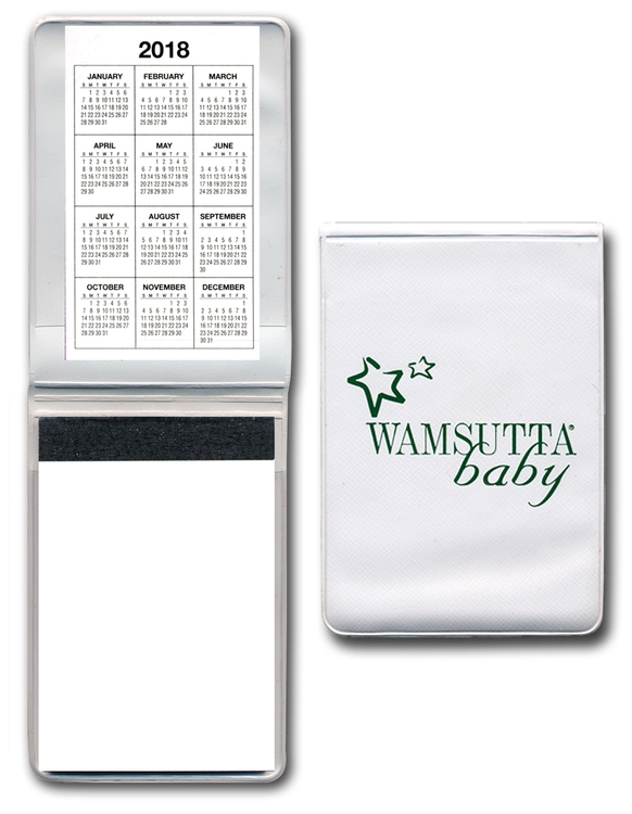 Standard Vinyl Memo Book with 30-Page Pad 1