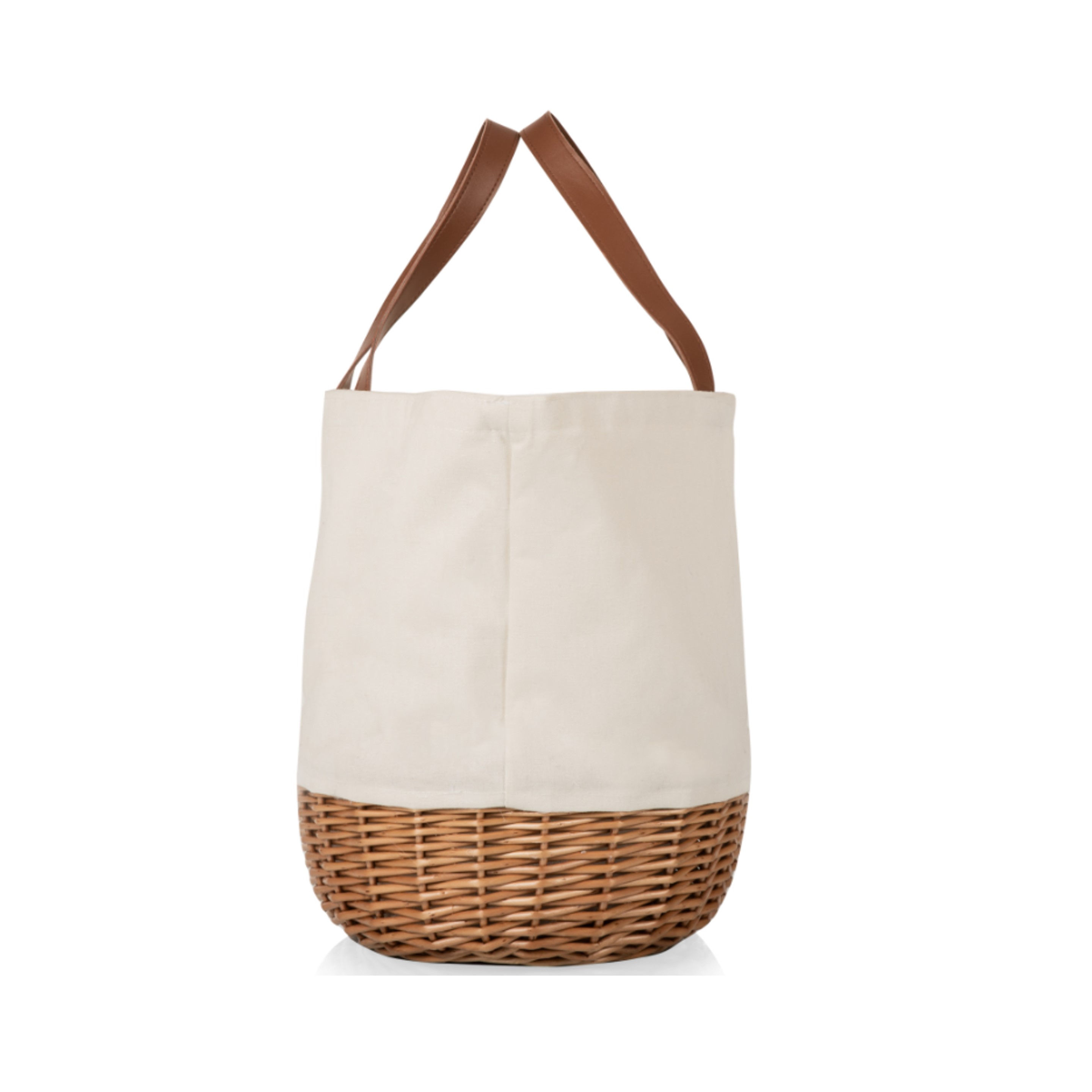 Canvas and Willow Picnic Basket (direct import) 4