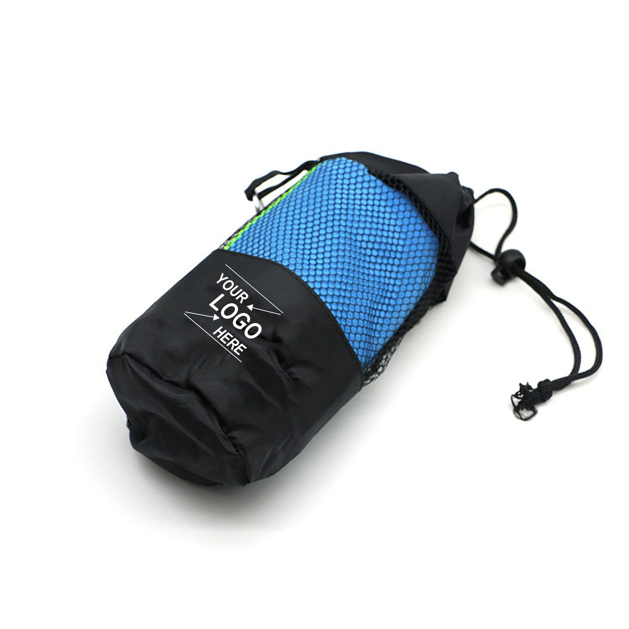 Polyester Sports Towel w/Drawstring Bag 5