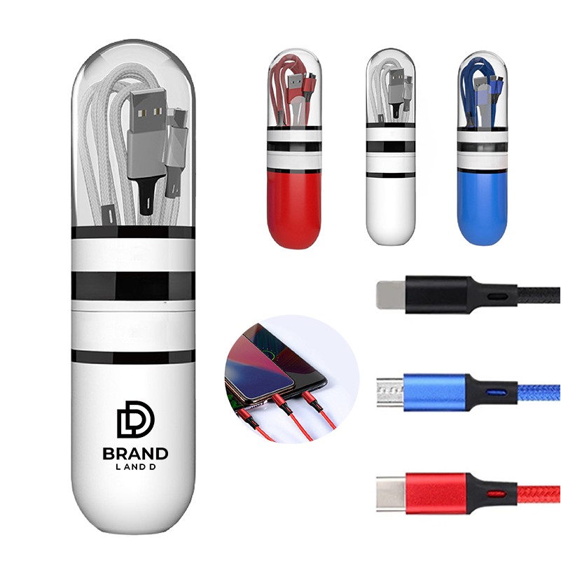 Cellphone Tablet USB Multiple Charging Cord Adapter 1