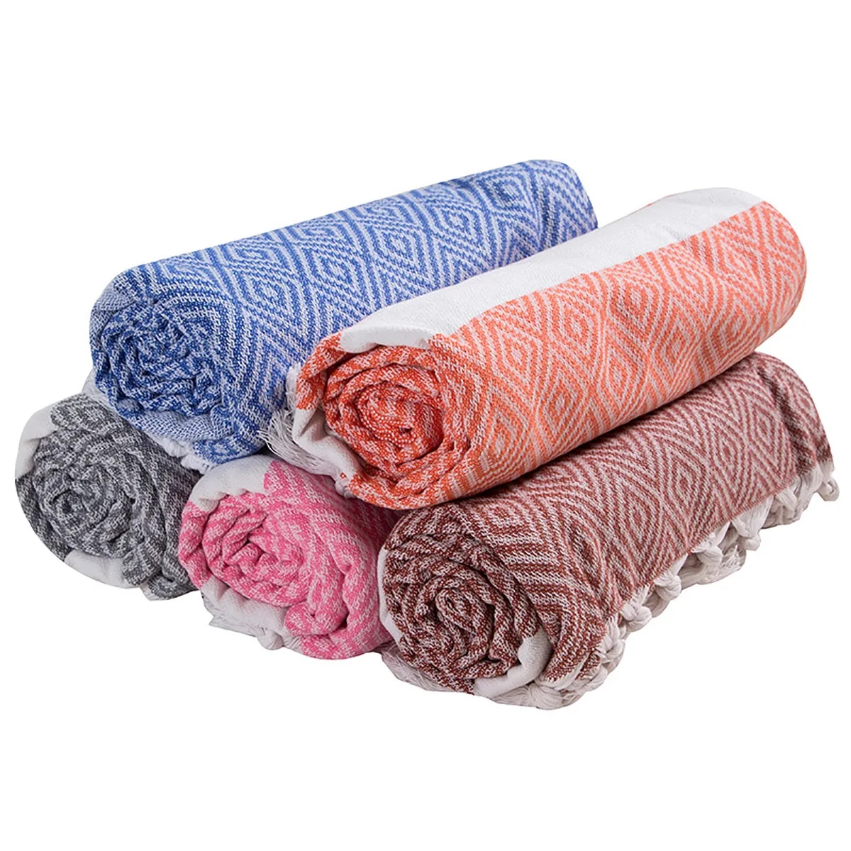 Lightweight Turkish Cotton Beach Towels 5
