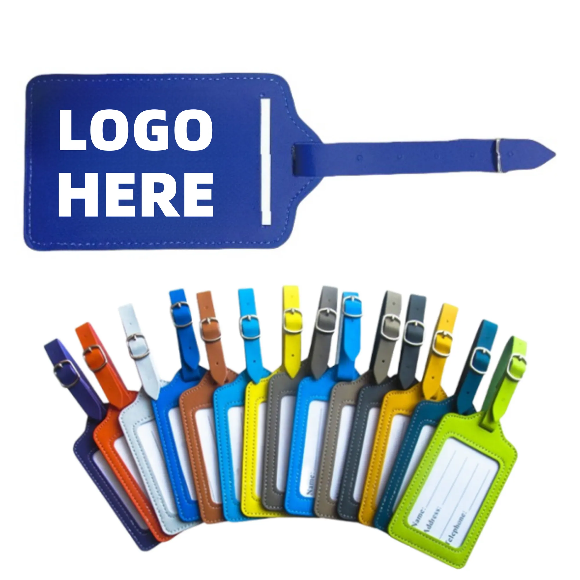 PU Leather Luggage Tag 1
