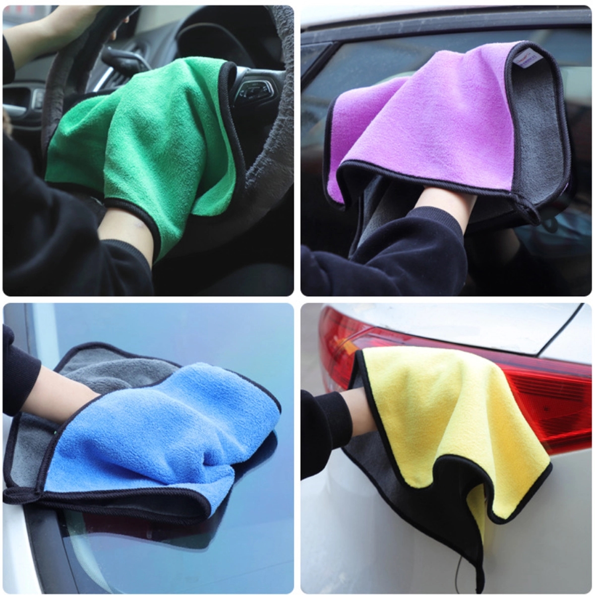 Upgrade Microfiber Cleaning Cloth Double-Sided 1