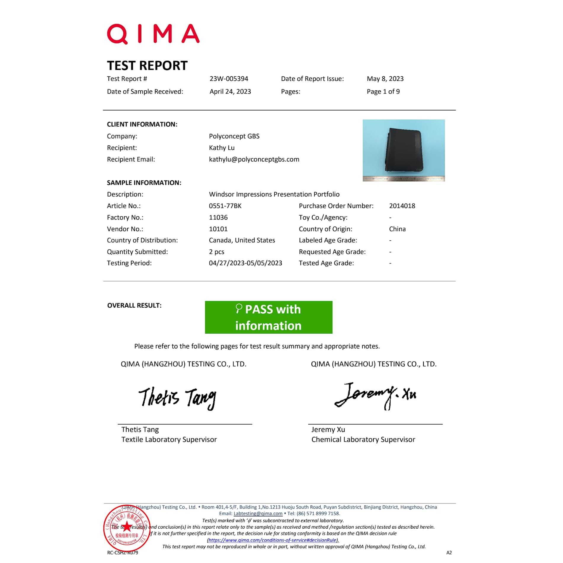 FSC® Mix Windsor Impressions Presentation Portfoli 48