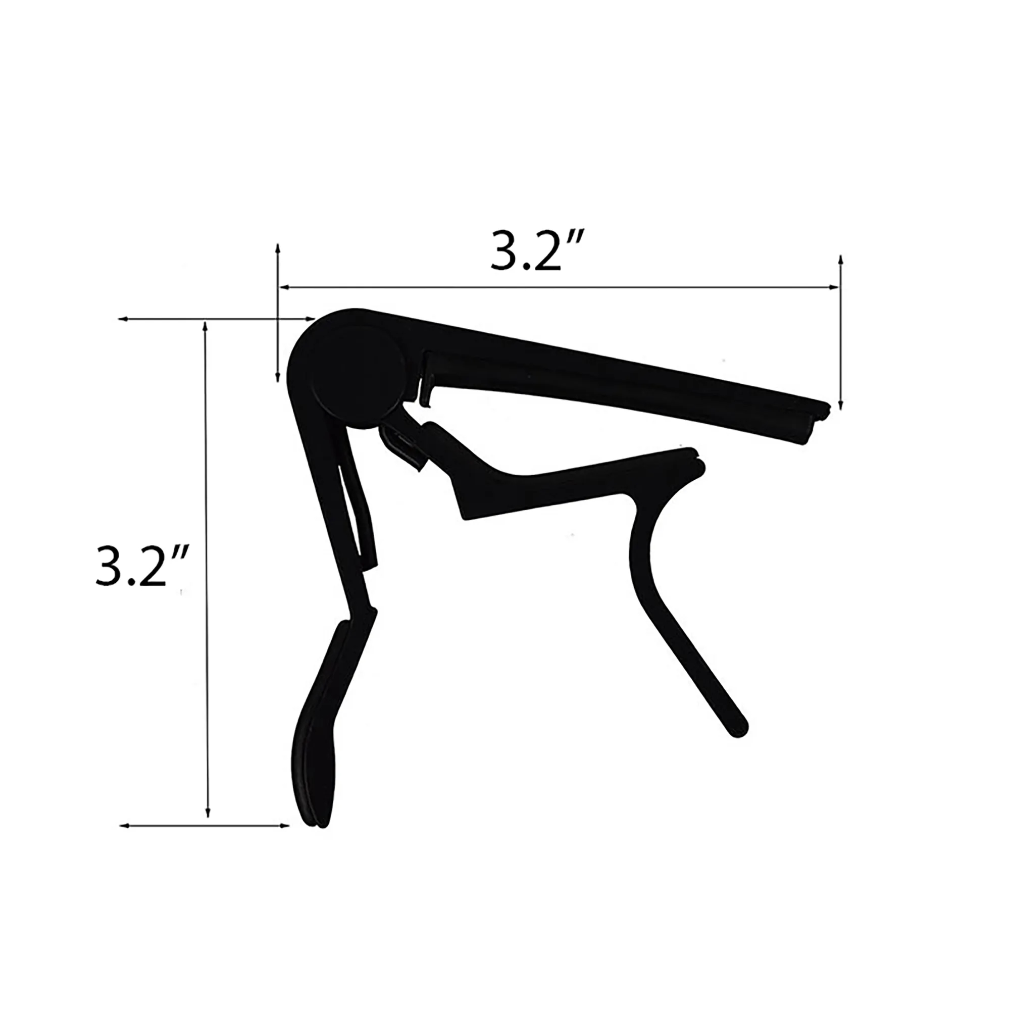 Aluminum Metal Guitar Capo MOQ 50PCS 7