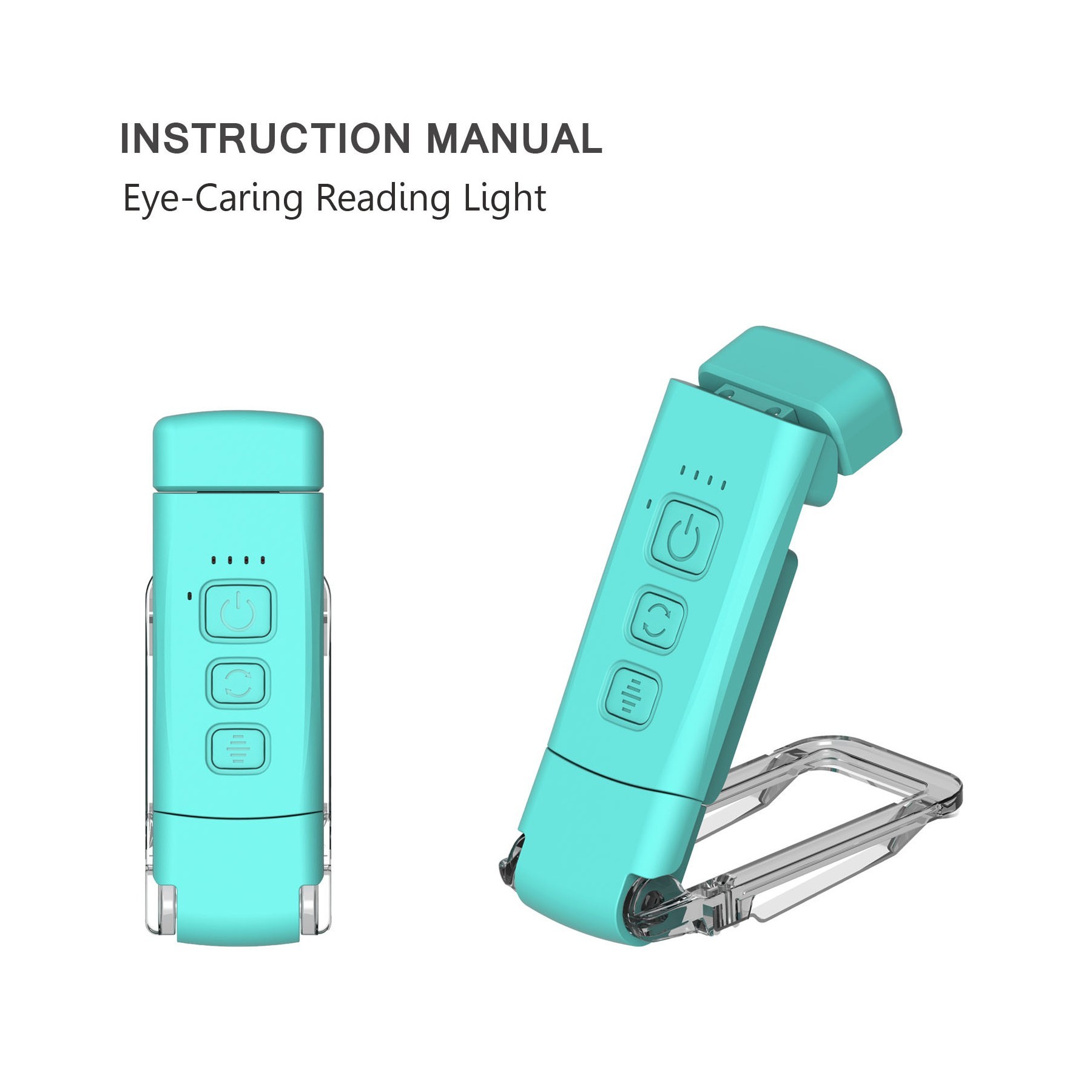 Reading Book Clip Night Light With USB Charging 3