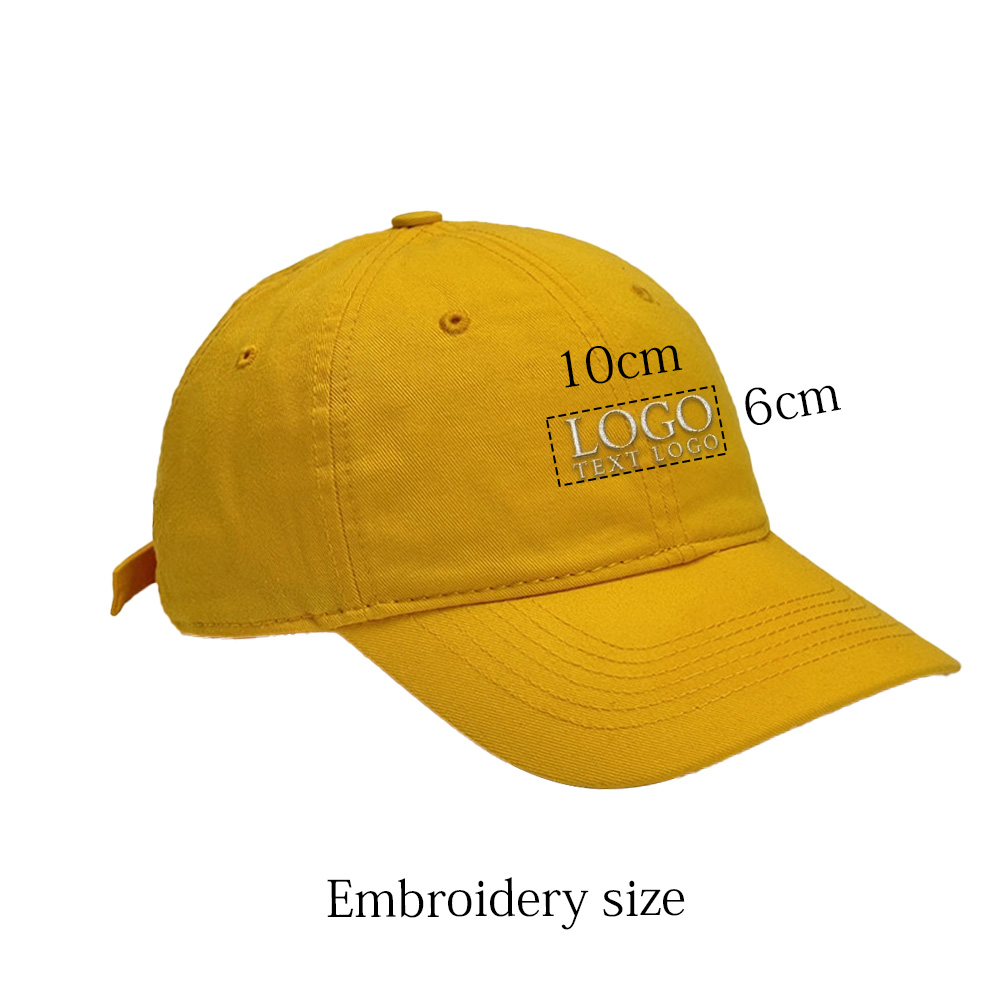 Organic Cotton Embroidery Custom Dad Hat 4
