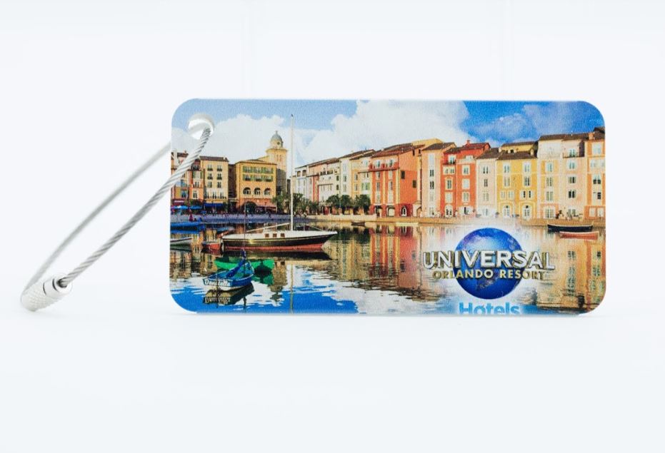 Madison Aluminum Luggage Tag (Silver) 4