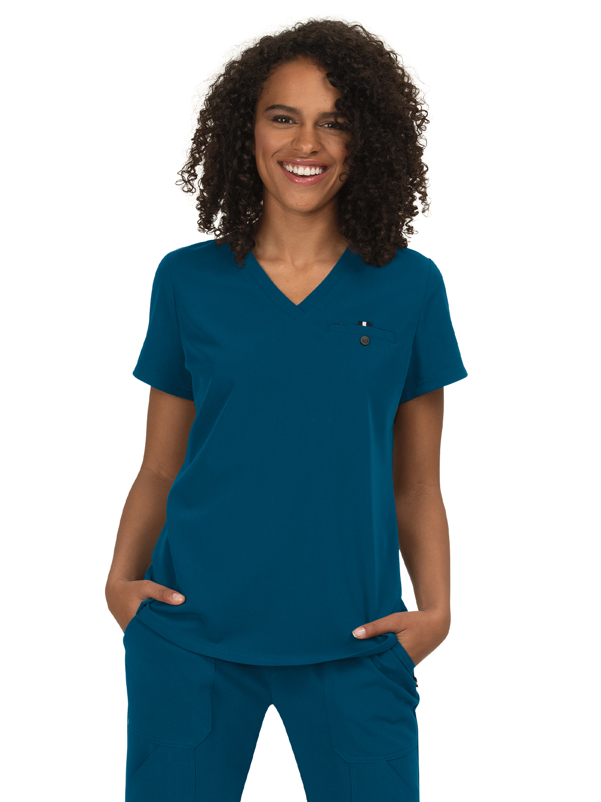 koi - Next Gen - Women's One-Pocket Tuck-In Ready to Work Top 34