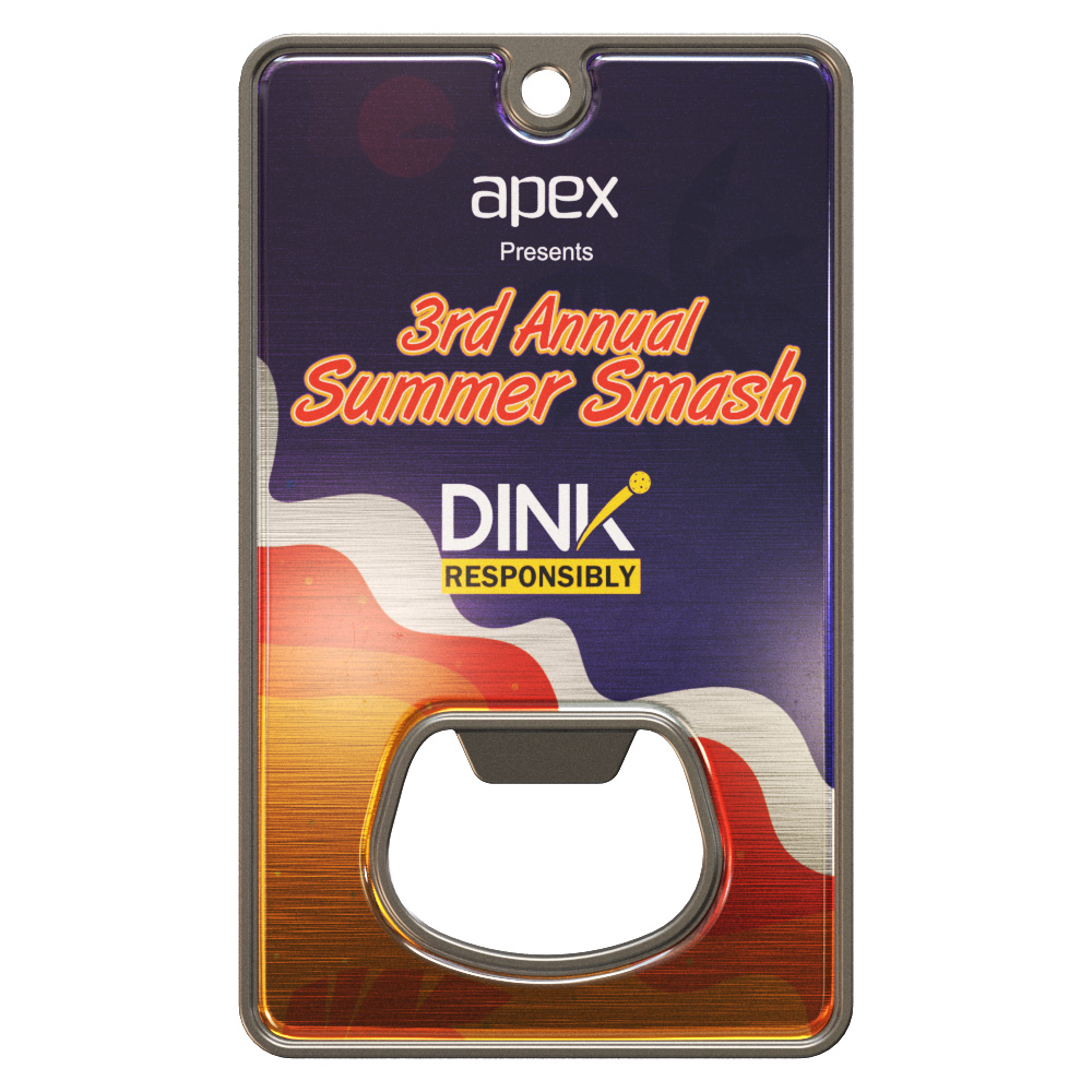 3.25" Express Vibraprint® Bottle opener medallion 2