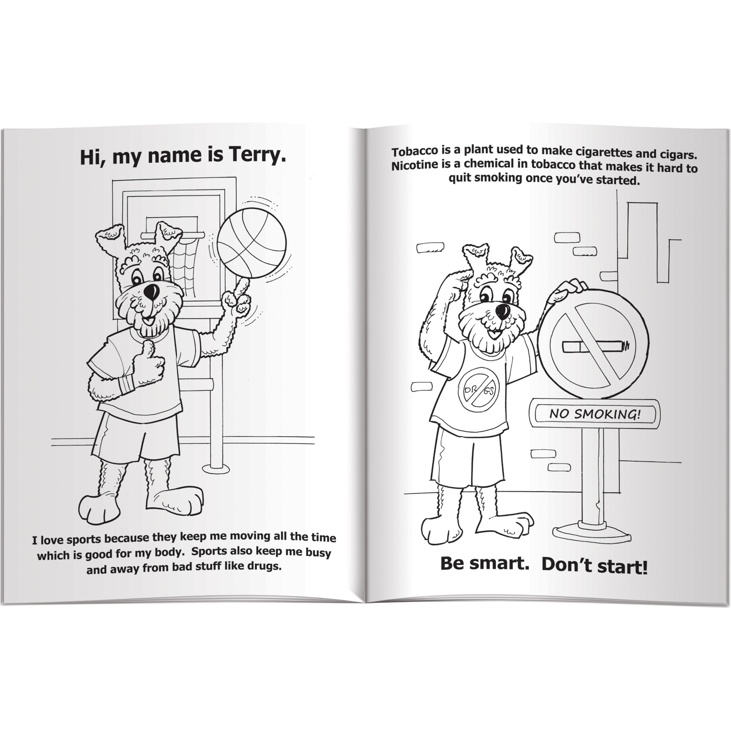 Coloring Book - Drug Free is the Way for Me! 3