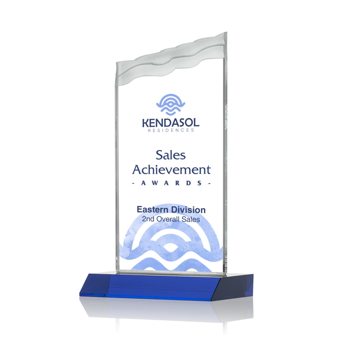 Oakwood VividPrint™ Award - Blue 6