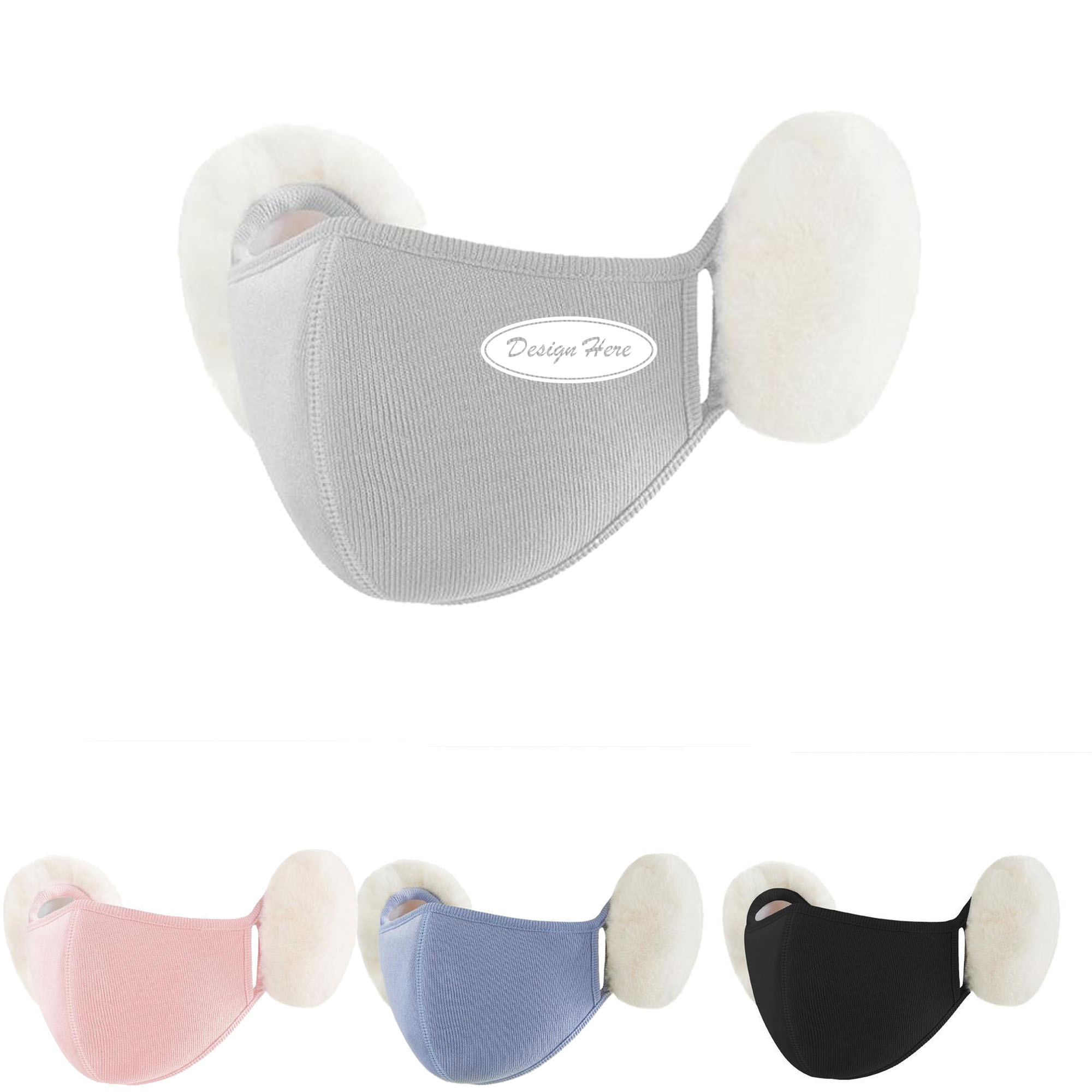 Insulated Windproof Mask with Cozy Fleece Ear Covers 4
