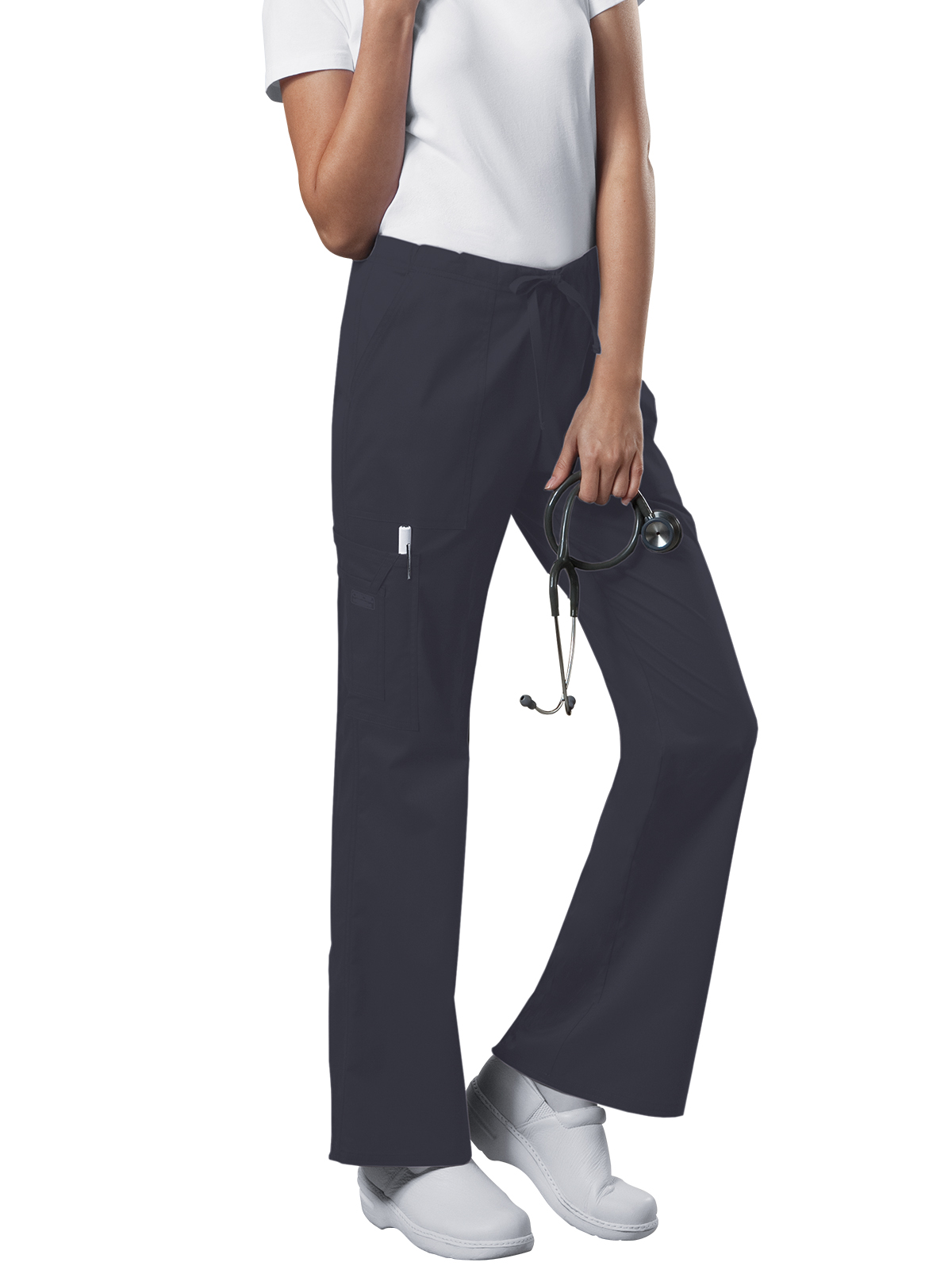 Cherokee - Workwear Core Stretch - Mid Rise Drawstring Cargo Pant 14