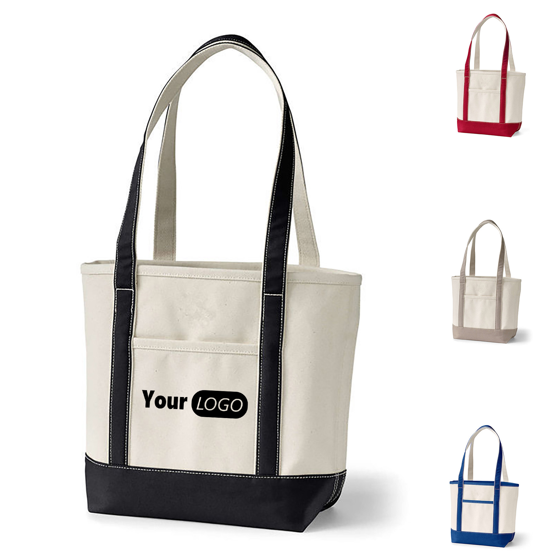 Canvas Zipper Handbag 2