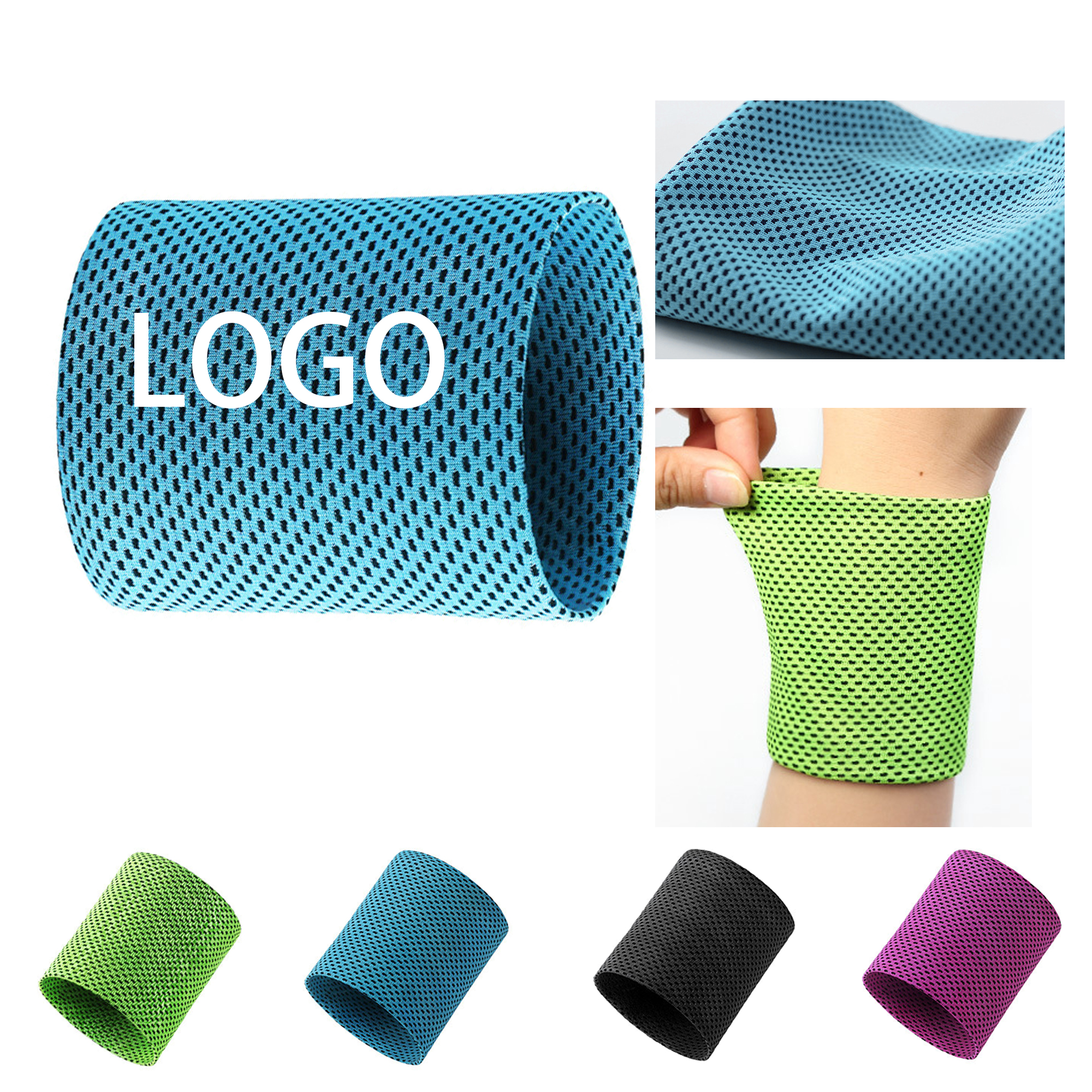 Cool & Comfortable Ice Silk Wristband 5