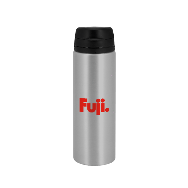 FastFlow Recycled Aluminum Bottle with Flip Lid, custom water bottle with logo imprint 124