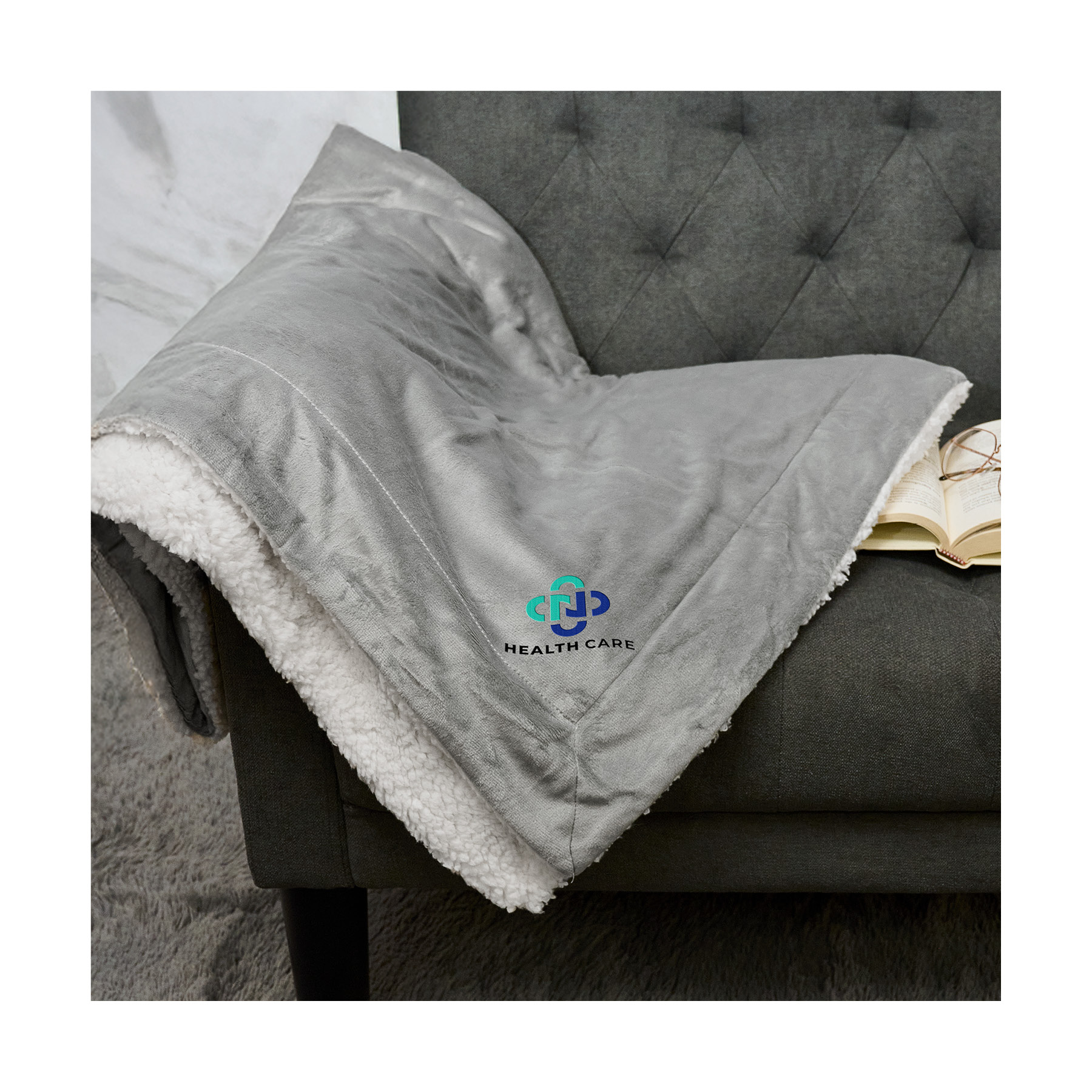 Brookline Micro Mink Sherpa Blanket 8
