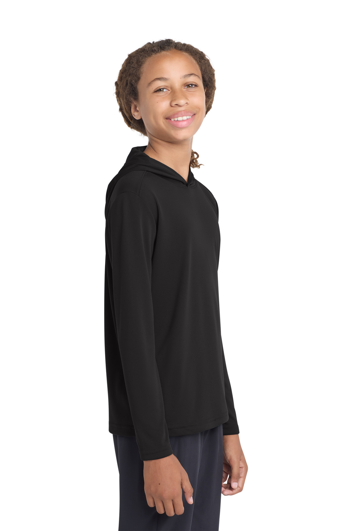 Sport-Tek Youth PosiCharge Competitor Hooded Pullover. YST358 1