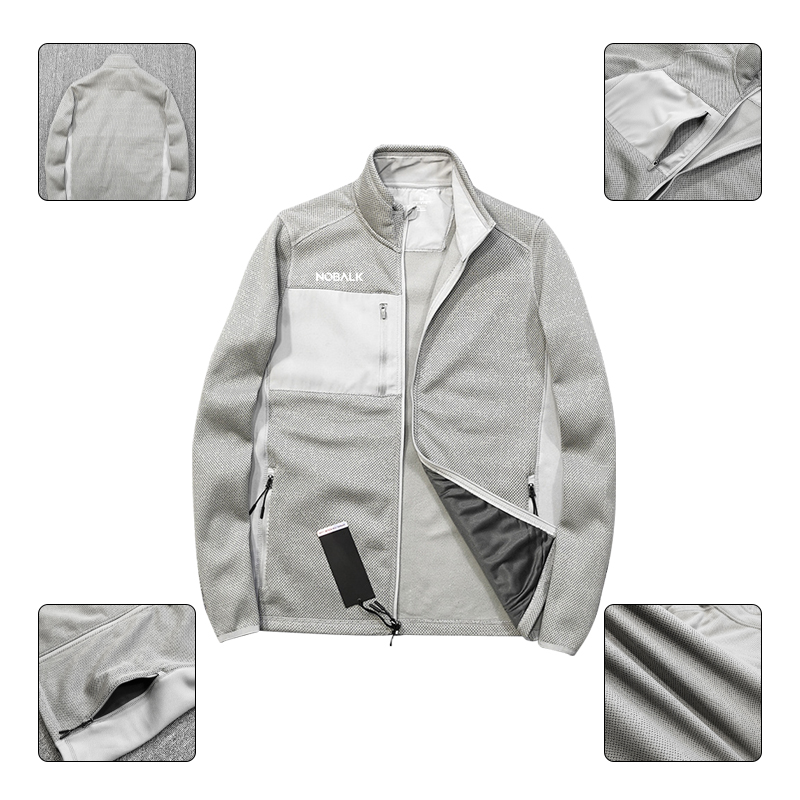 Men's Full-Zip Jacket For Outdoor Activities, Golf 2