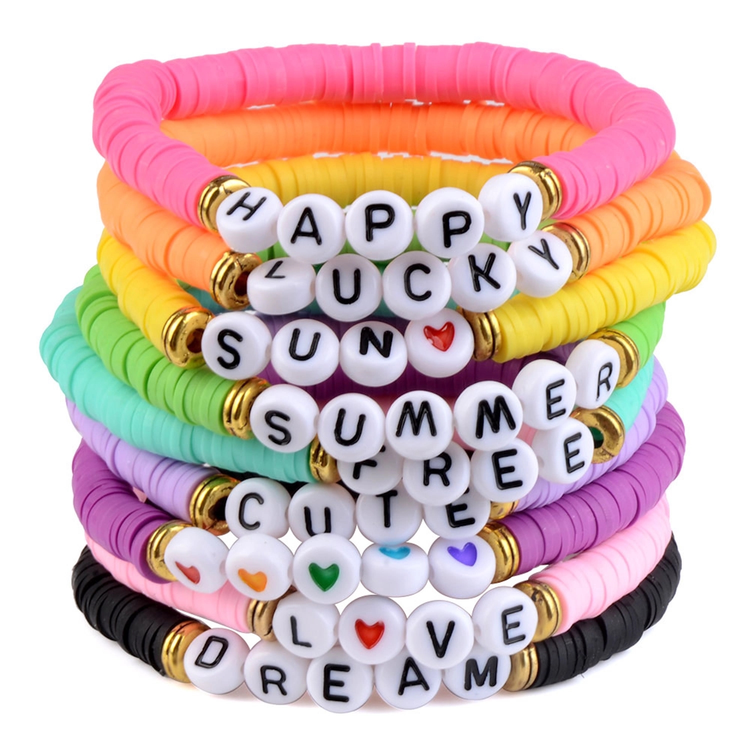 Clay Bead Bracelet 1