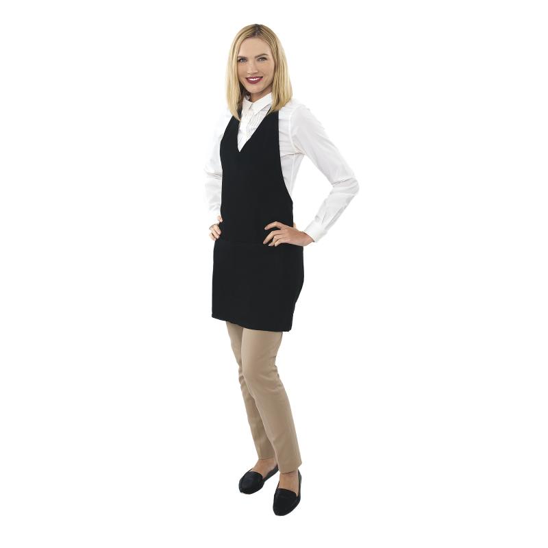 Formal V-Neck Apron 3