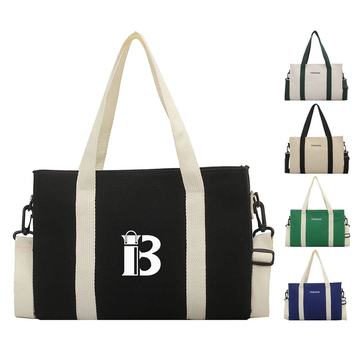 Canvas Tote Shopping Bag, custom tote bag with logo imprint 6