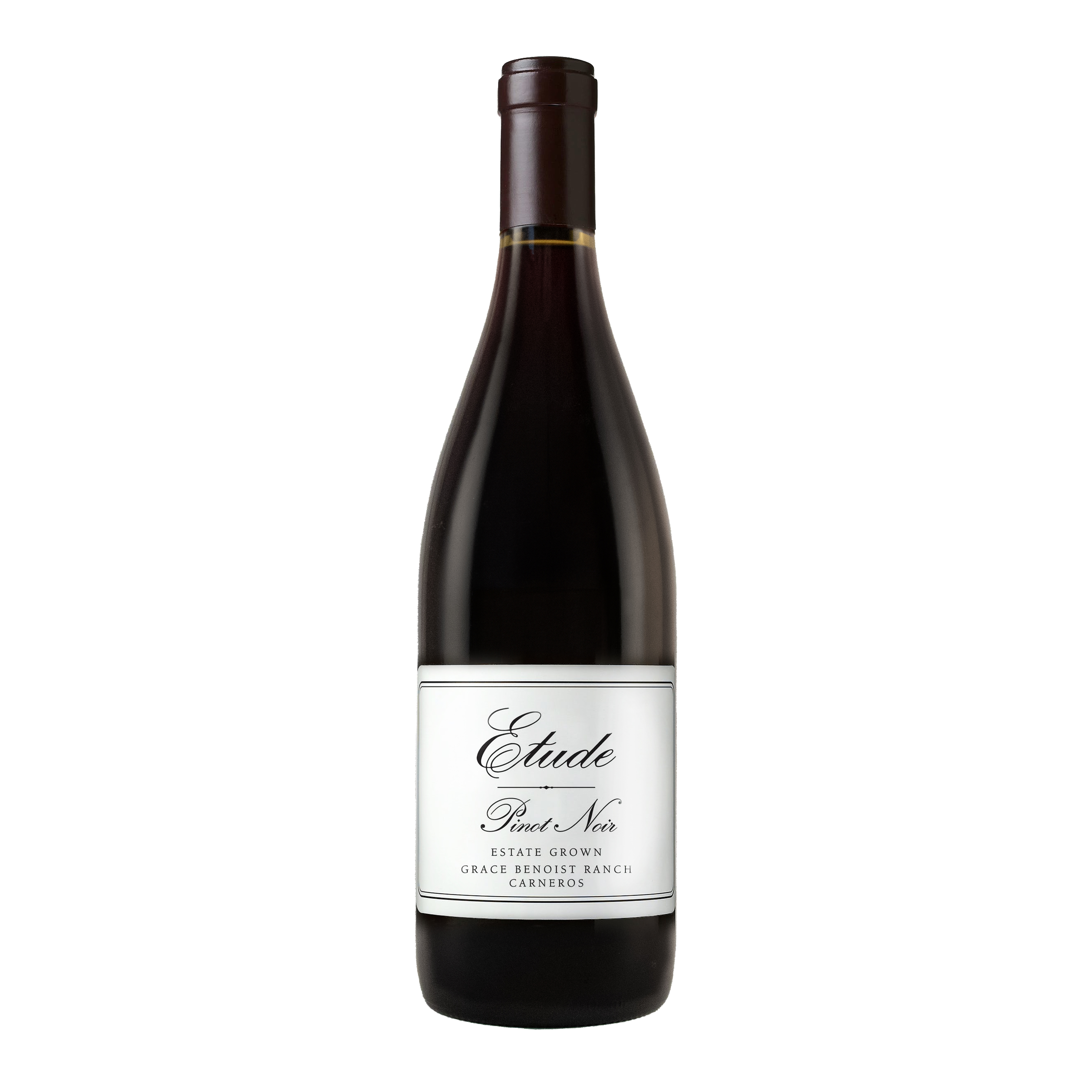 Etched Etude Pinot Noir Red Wine Bottle 1