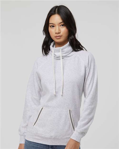Women's Relay Cowl Neck Sweatshirt - 8653 11