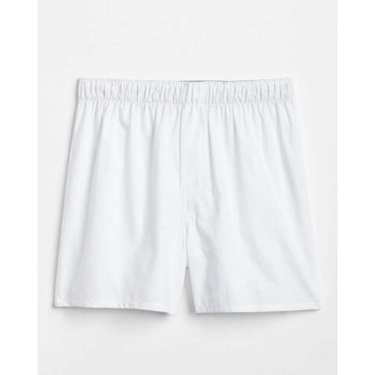 Cotton Rich Boxer Shorts White Small 12pk 2