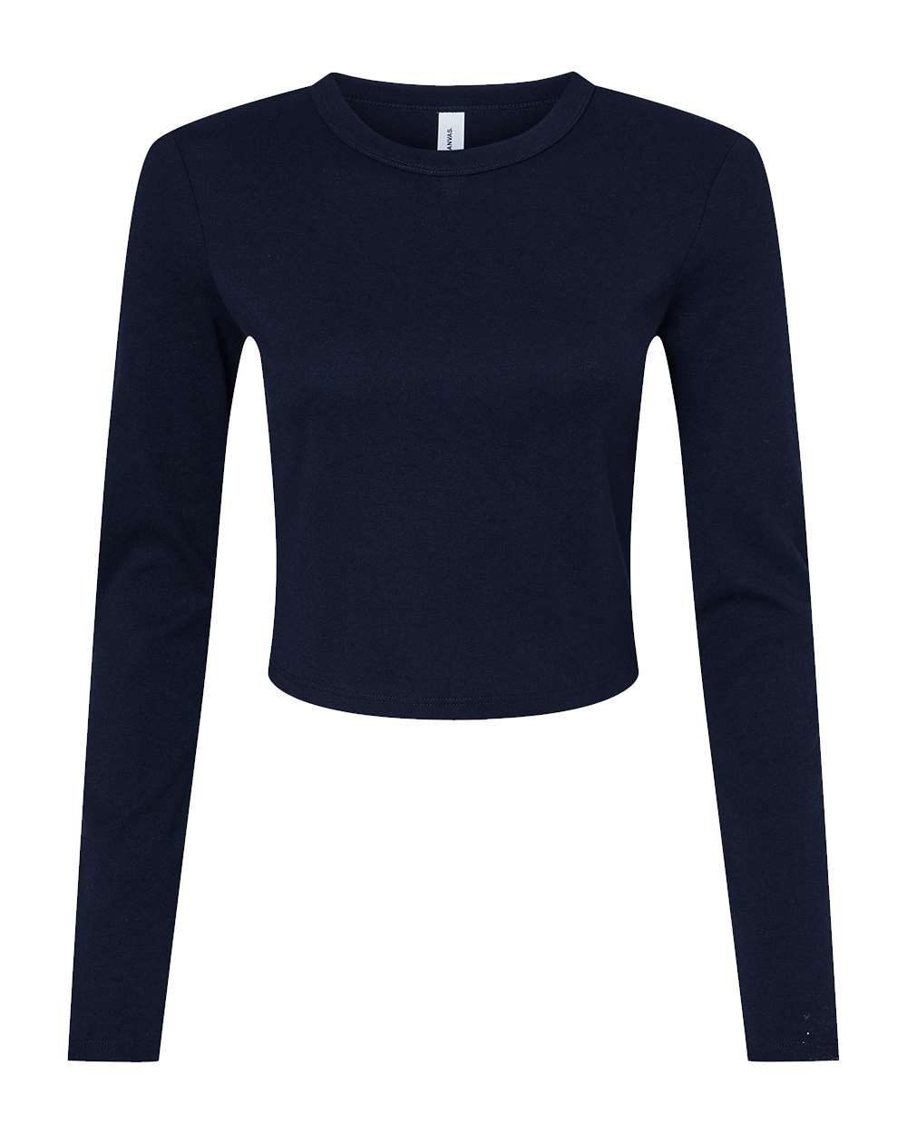 Women's Micro Rib Long Sleeve Baby Tee - 1501 34