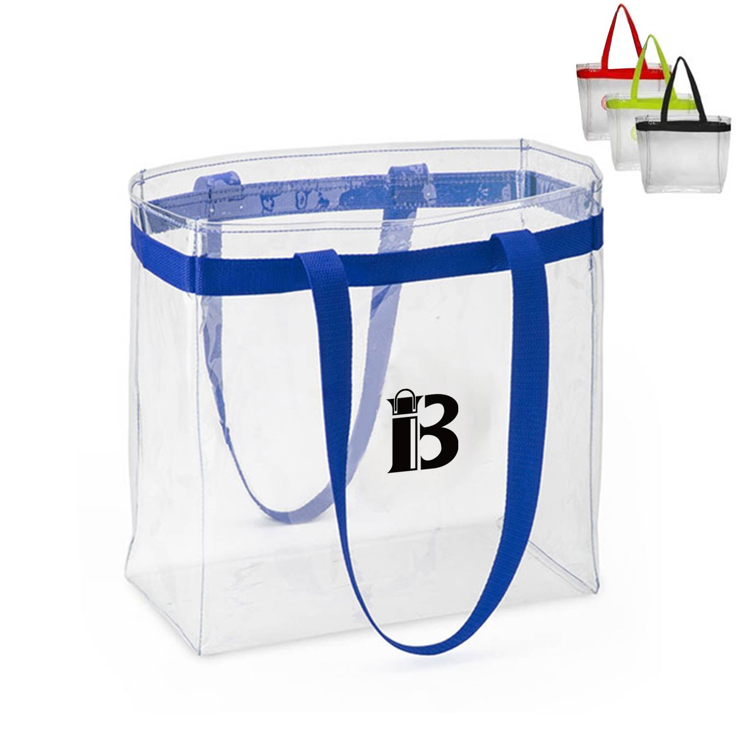 Large PVC Clear Tote Bag for shopping 6