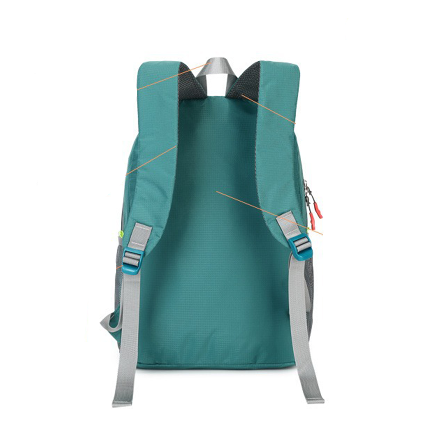 Nylon Water Resistant Packable Backpack for Outdoor 2