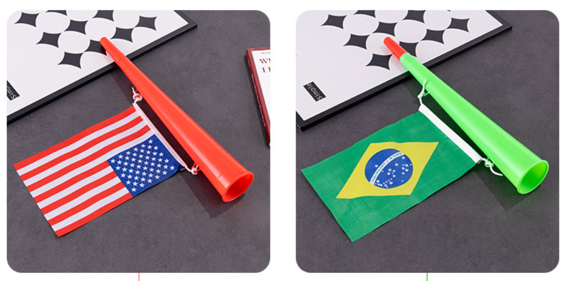 World Cup Stadium Flag Horn Noise Makers 2