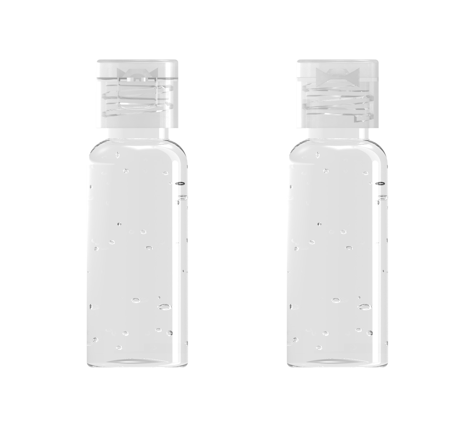 3.4 oz Hand Sanitizer Round Body - 62% Alcohol 4