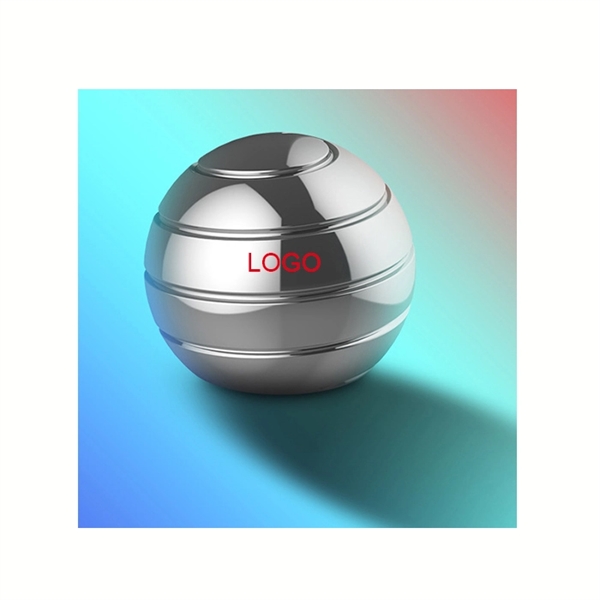 Aluminum Full Body Optical Illusion Fidget Spinner Ball