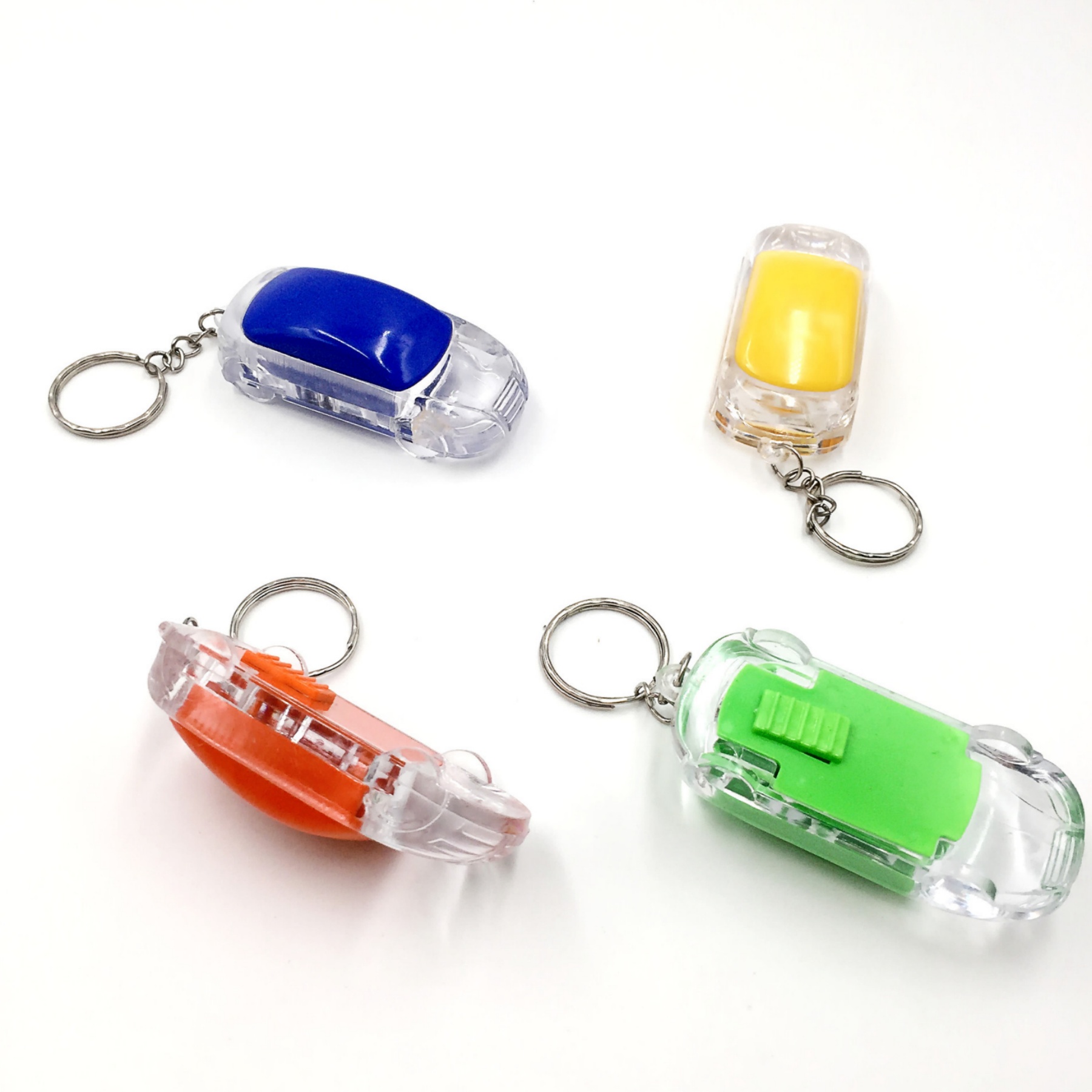 Led Light Car Shape Keychain 1