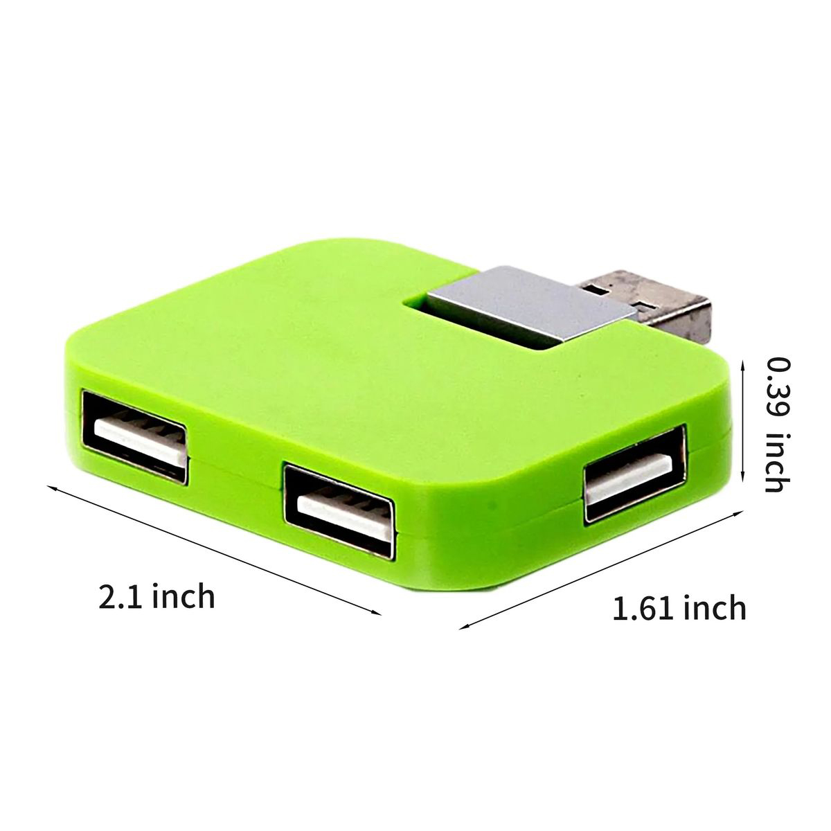 Compact USB Hub with Four Ports 3