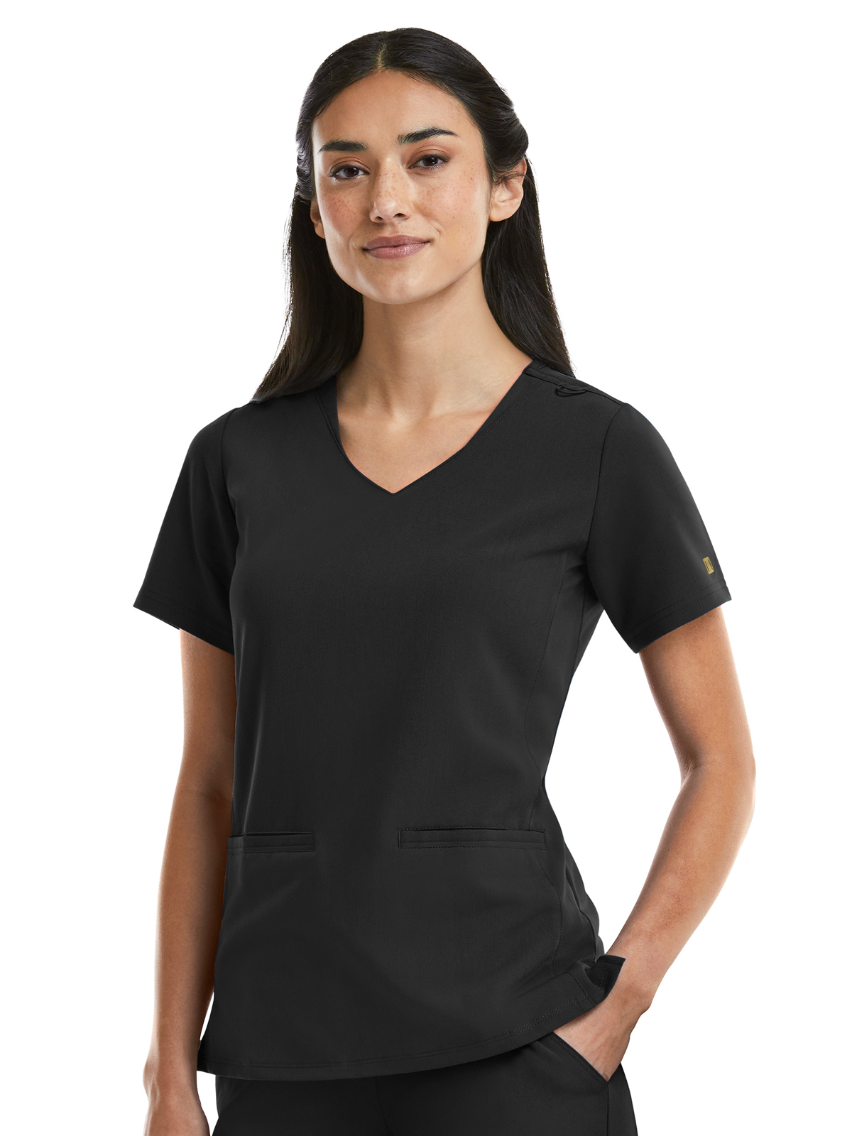 Maevn - Matrix Pro - Women's Two-Pocket Curved V-Neck Top 8