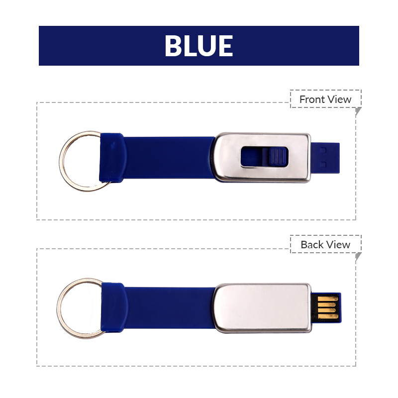 Keyring Strap with Retractable USB Flash Drive 4