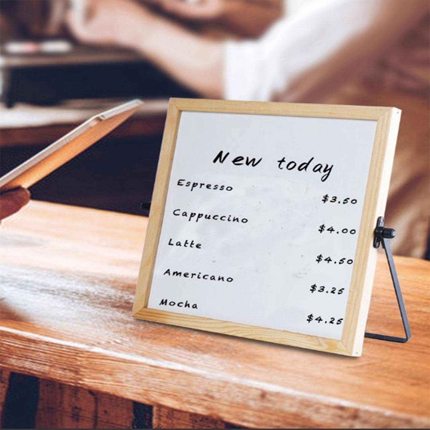 Double-sided Magnetic 360-degree rotating stand Whiteboard 3