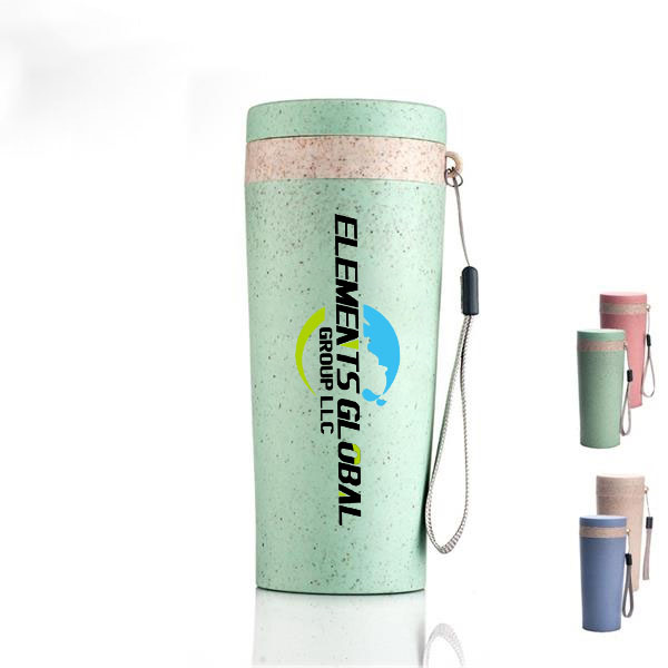Wheat Straw Double-Layer Insulation Hand-Made Cup 3